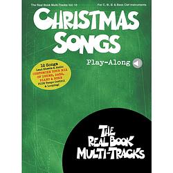 Foto van Hal leonard realbook multi-tracks vol. 10 christmas songs - voor alle instrumenten