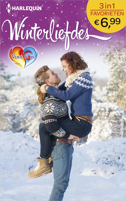 Foto van Winterliefdes - vuur & ijs - carole mortimer, natalie rivers, kate hardy - ebook