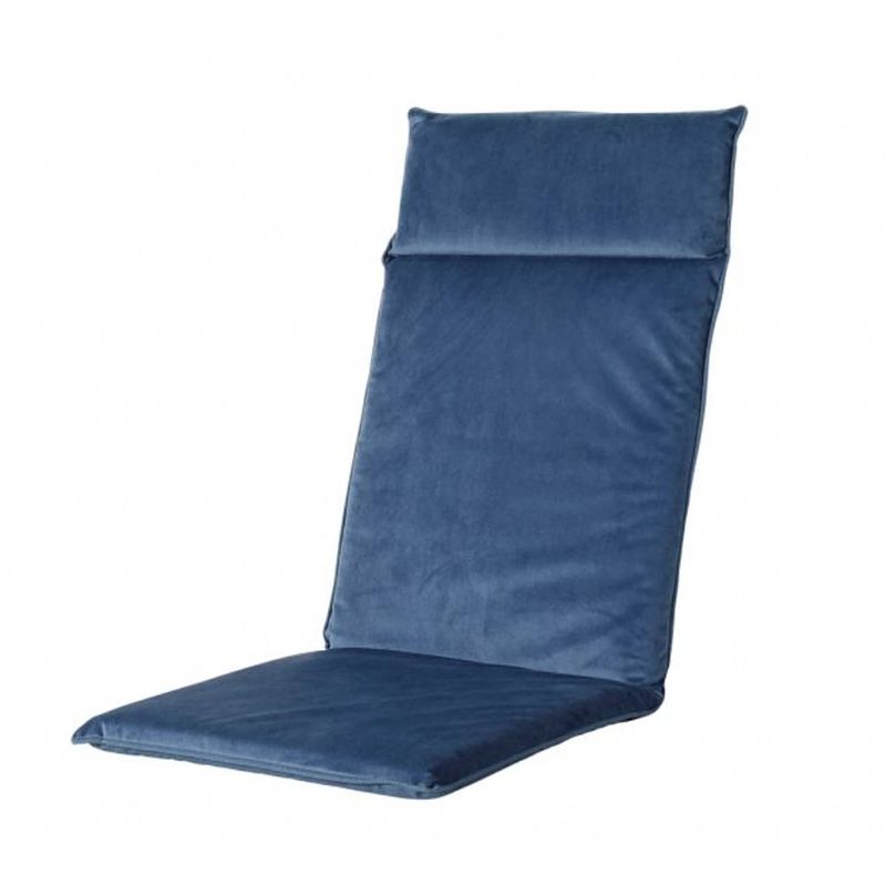 Foto van 2 stuks! kussen hoog 50x120 universeel outdoor velvet blue/panama saf