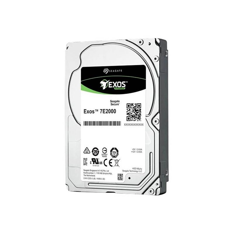 Foto van Seagate exos 7e2000 1 tb harde schijf (2.5 inch) sata iii st1000nx0313 bulk