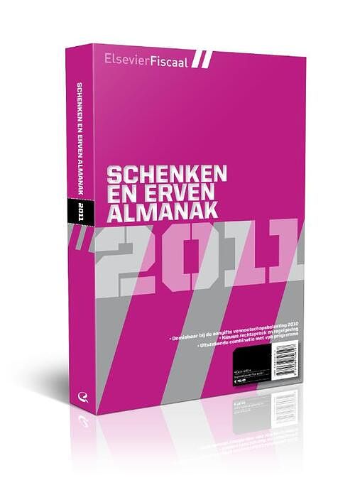 Foto van Elsevier schenken & erven almanak - fmh hoens, g. bos, hr behrens, phfg verhaegh - ebook (9789035250321)