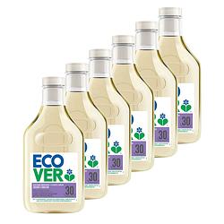 Foto van Ecover - vloeibaar wasmiddel color - appelbloesem & freesia - voordeelverpakking 6 x 1,5 l - 180 wasbeurten
