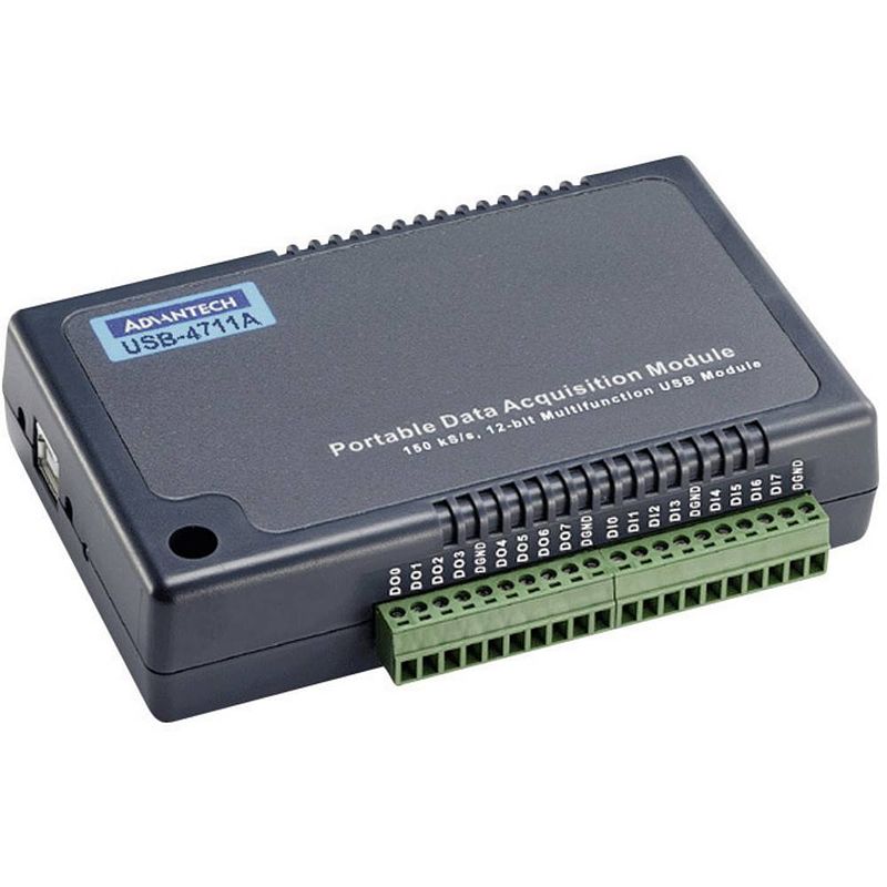 Foto van Advantech usb-4711a-ae i/o module di, do, analog, usb aantal ingangen: 24 x aantal uitgangen: 10 x