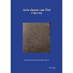 Foto van Acta classis van tiel 1748-1763 - serie classicale