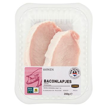 Foto van Jumbo baconlapjes 2 stuks