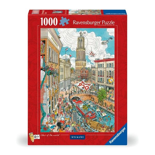 Foto van Ravensburger puzzel fleroux utrecht 1000 stukjes