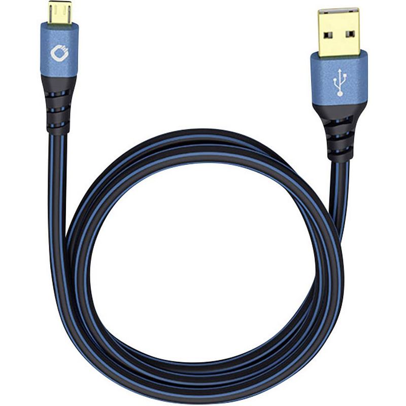 Foto van Usb-kabel usb 2.0 usb-a stekker, usb-micro-b stekker 1.00 m 9331