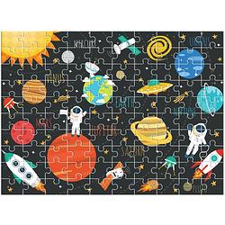 Foto van Luna puzzel solar system glow in the dark 49 x 36 cm 100 stukjes