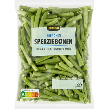 Foto van Jumbo gebroken sperziebonen 600g voordeelverpakking