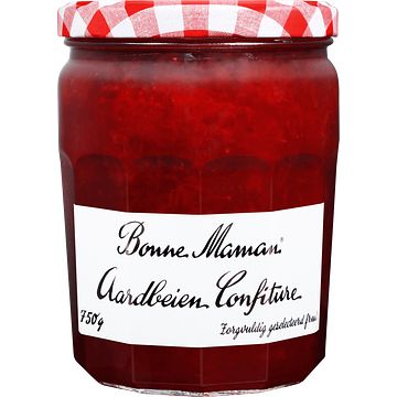 Foto van Bonne maman confiture aardbei 750g bij jumbo