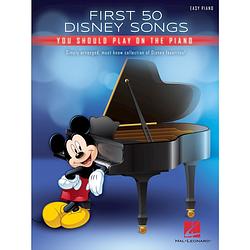 Foto van Hal leonard first 50 disney songs you should play on the piano songboek voor piano