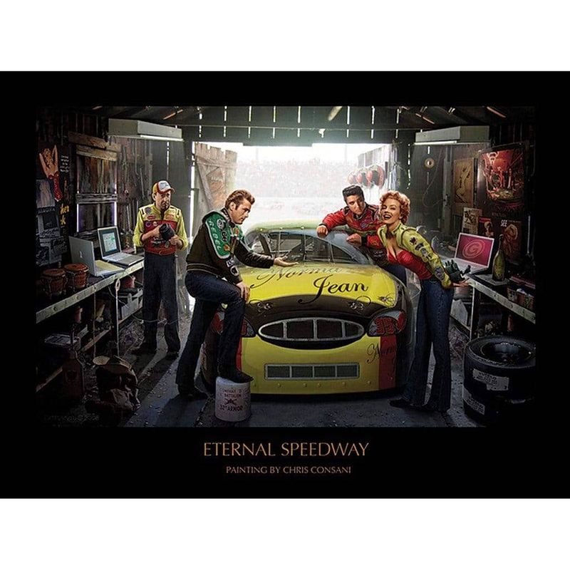 Foto van Pyramid eternal speedway chris consani kunstdruk 80x60cm