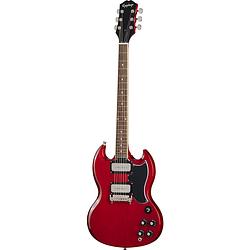 Foto van Epiphone tony iommi sg special vintage cherry elektrische gitaar met koffer