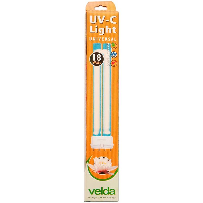 Foto van Velda uv-c pl lamp 18 watt ii