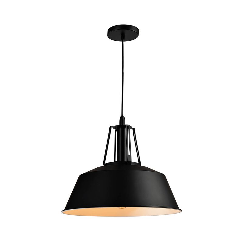 Foto van Quvio hanglamp zwart - quv5079l-black