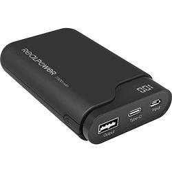 Foto van Realpower pb-7500c powerbank 7500 mah li-ion zwart