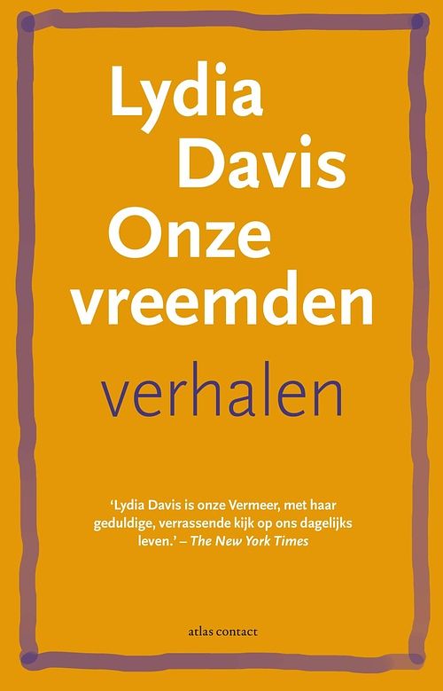 Foto van Onze vreemden - lydia davis - ebook