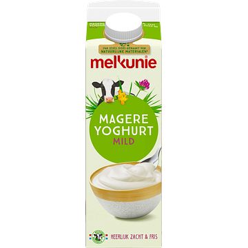 Foto van Melkunie magere yoghurt mild 1l bij jumbo