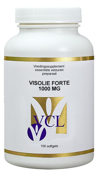 Foto van Vital cell life visolie forte 1000mg softgels