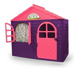 Foto van Jamara speelhuis little home 130 x 78 cm paars/roze