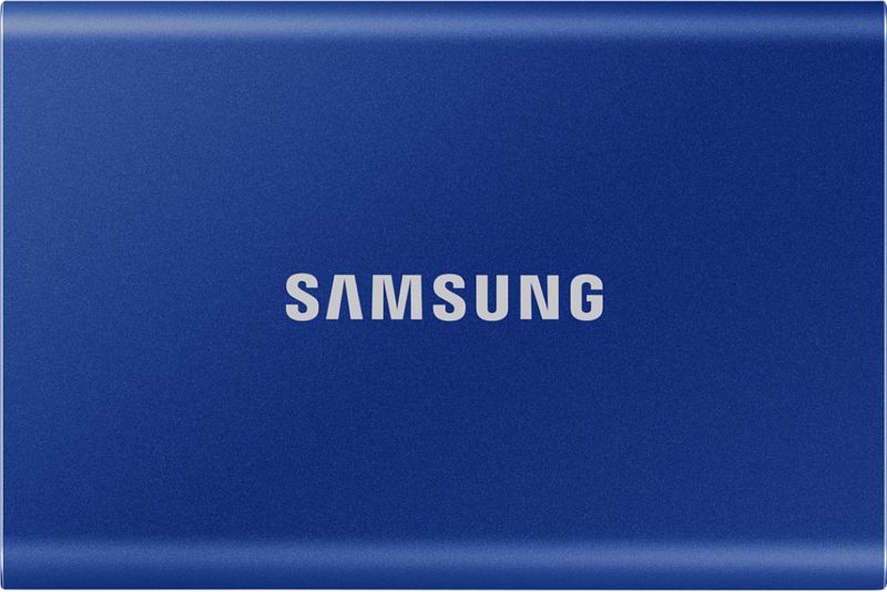 Foto van Samsung externe ssd t7 2tb (blauw)
