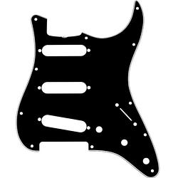 Foto van Fender 11-hole '60s vintage stratocaster s-s-s pickguard black slagplaat voor fender stratocaster