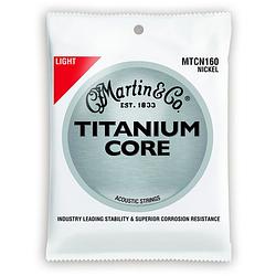 Foto van Martin strings titanium core mtcn160 nickel light