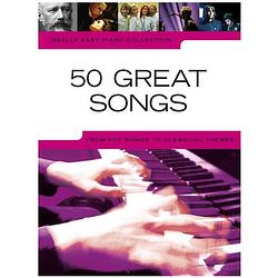 Foto van Musicsales really easy piano 50 great songs