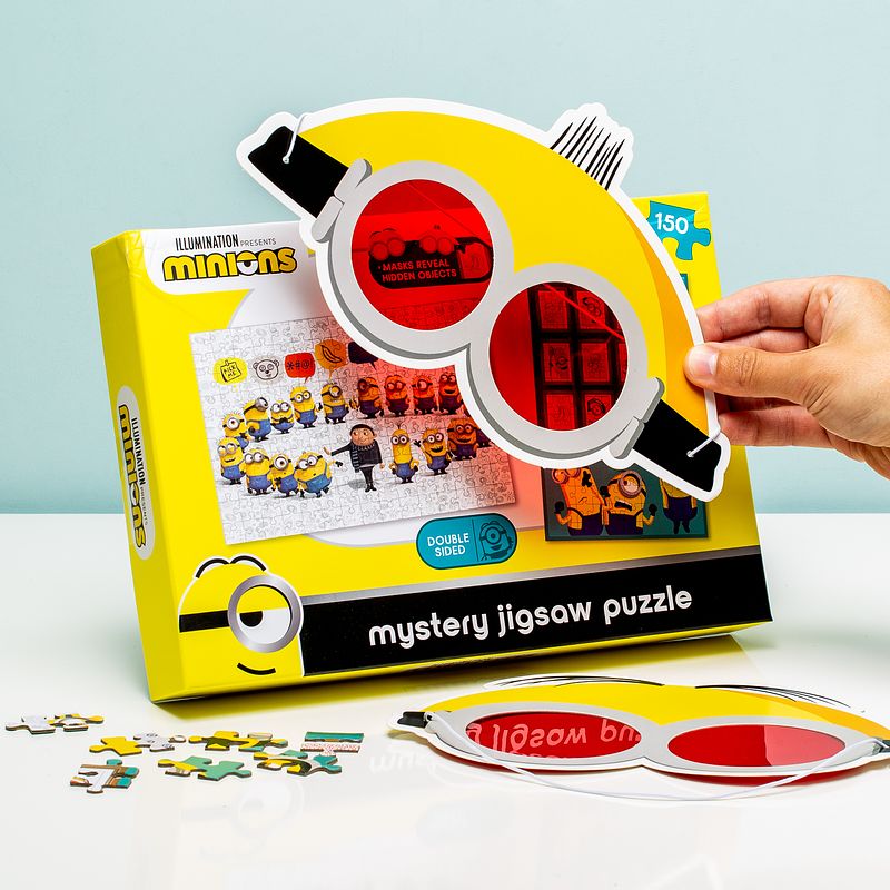 Foto van Minions mysterieuze puzzel