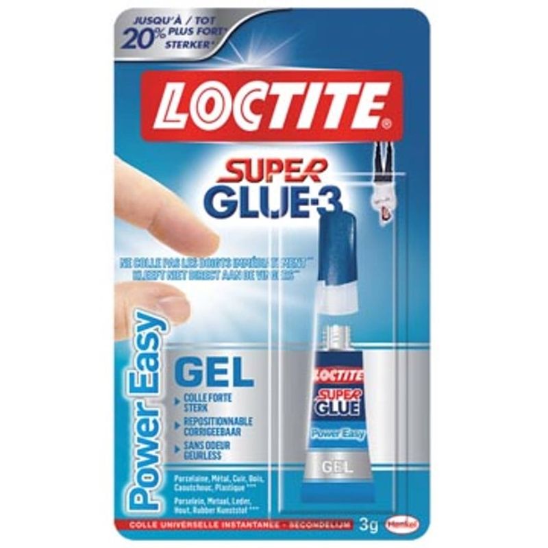 Foto van Loctite secondelijm power easy 3 g