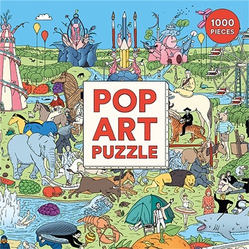 Foto van Pop art puzzle - puzzel;puzzel (9781786277534)