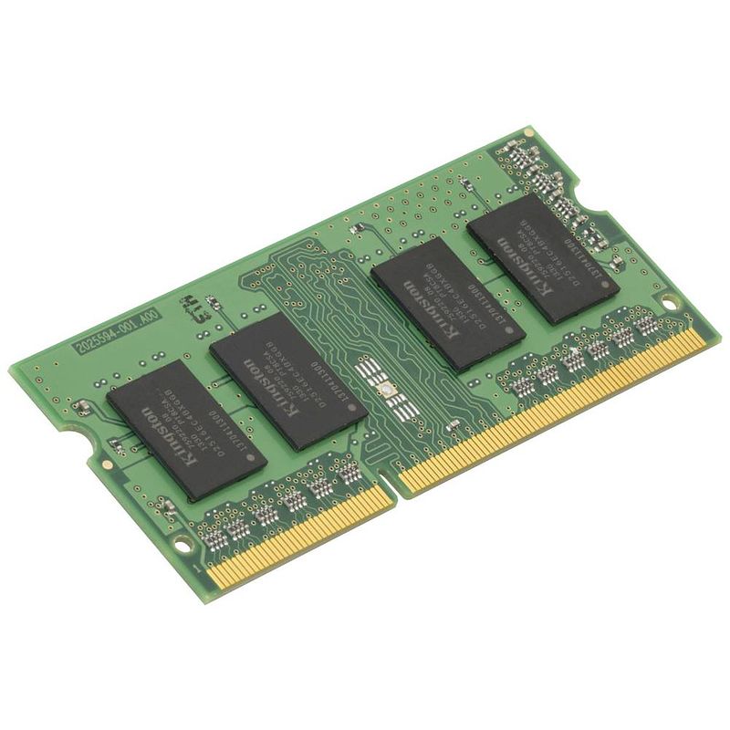 Foto van Kingston valueram werkgeheugenmodule voor laptop ddr3l 4 gb 1 x 4 gb non-ecc 1600 mhz 204-pins so-dimm cl11 11-11-28 kvr16ls11/4