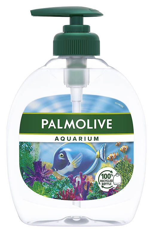 Foto van Palmolive zeep vloeibaar aquarium