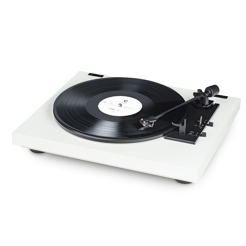 Foto van Pro-ject a1 om 10 platenspeler wit