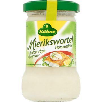 Foto van Kuhne mierikswortel fijn geraspt 140g bij jumbo