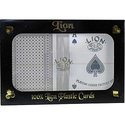 Foto van Lion-games speelkaarten duobox poker