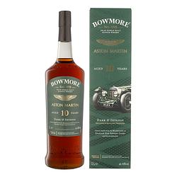 Foto van Bowmore 10 years aston martin edition 1ltr whisky + giftbox