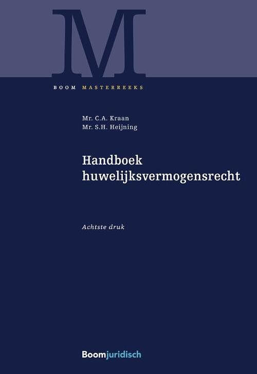 Foto van Handboek huwelijksvermogensrecht - c.a. kraan, s.h. heijning - paperback (9789462909212)