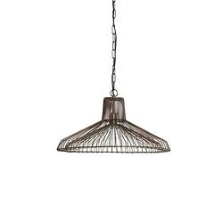 Foto van Light & living - hanglamp kasper - 65x65x37 - bruin