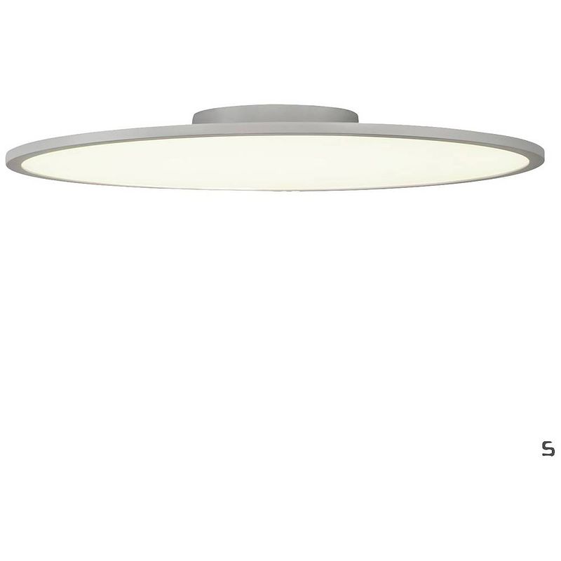 Foto van Slv 1003043 panel 60 led-plafondlamp led vast ingebouwd 34 w grijs