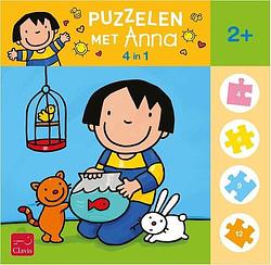 Foto van Puzzelen met anna. 4-in-1-puzzel - overig (5407009980053)