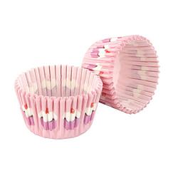 Foto van Cupcake vormpjes, 32 stuks, roze - tala