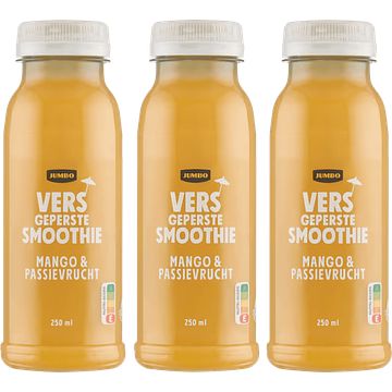 Foto van Jumbo smoothie mango passievrucht 3 x 250ml