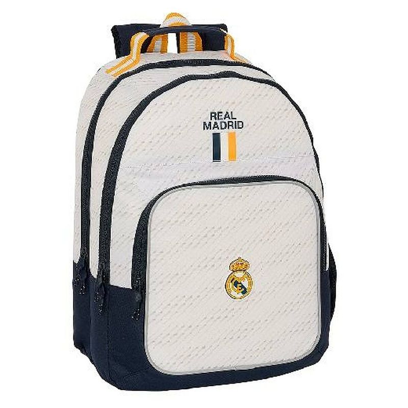 Foto van Schoolrugzak safta real madrid wit 32 x 16 x 42 cm