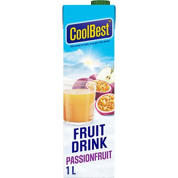 Foto van Coolbest fruitdrink passionfruit 1l bij jumbo