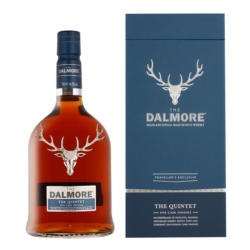 Foto van The dalmore quintet 70cl whisky + giftbox