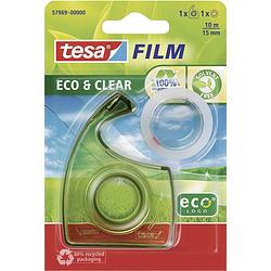 Foto van Tesa tesa 57969-00000-01 tesafilm eco & clear transparant (l x b) 10 m x 15 mm 1 stuk(s)