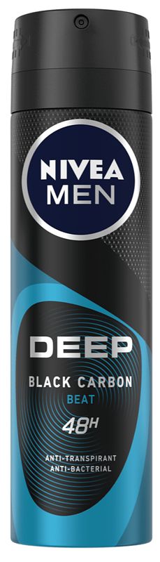 Foto van Nivea men deep black carbon beat 150ml bij jumbo