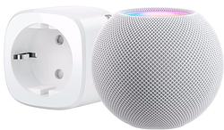 Foto van Eve energy + apple homepod mini wit