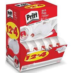 Foto van Pritt correctieroller eco flex, value pack met 12+4 stuks